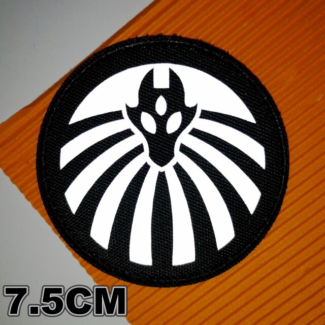 Anime Patch Mobile Task Forces MTF SCP-173 Print Embroidery Hook Loop Badge