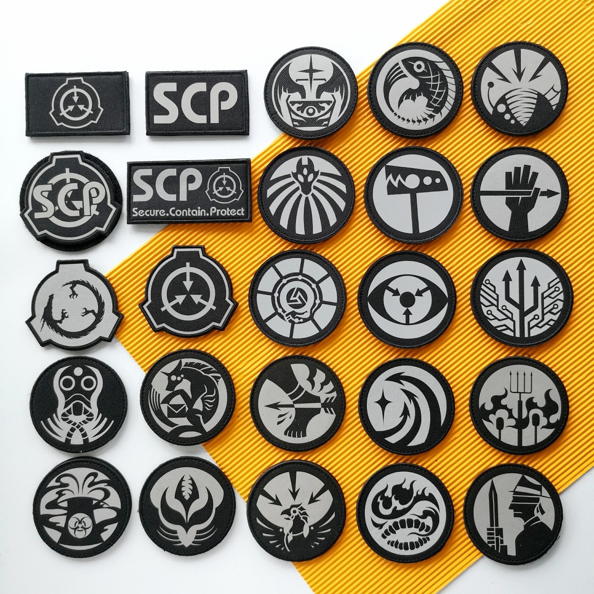  SCP Foundation Special Containment Procedures Foundation SCP  Mobile Task Forces Epsilon-11 “Nine-Tailed Fox” Military Hook Loop Tactics  Morale Reflective Patch