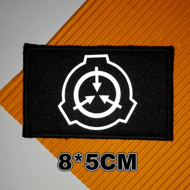 IR Reflective SCP Foundation Logo Hat Badge SCP Tactical Vest