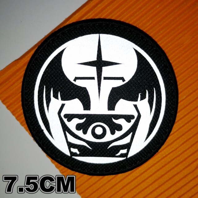 SCP Foundation Mobile Task Force Logo Reflective Badge Morale Personality  Armband Backpack Sticker Hook & Loop custom patch